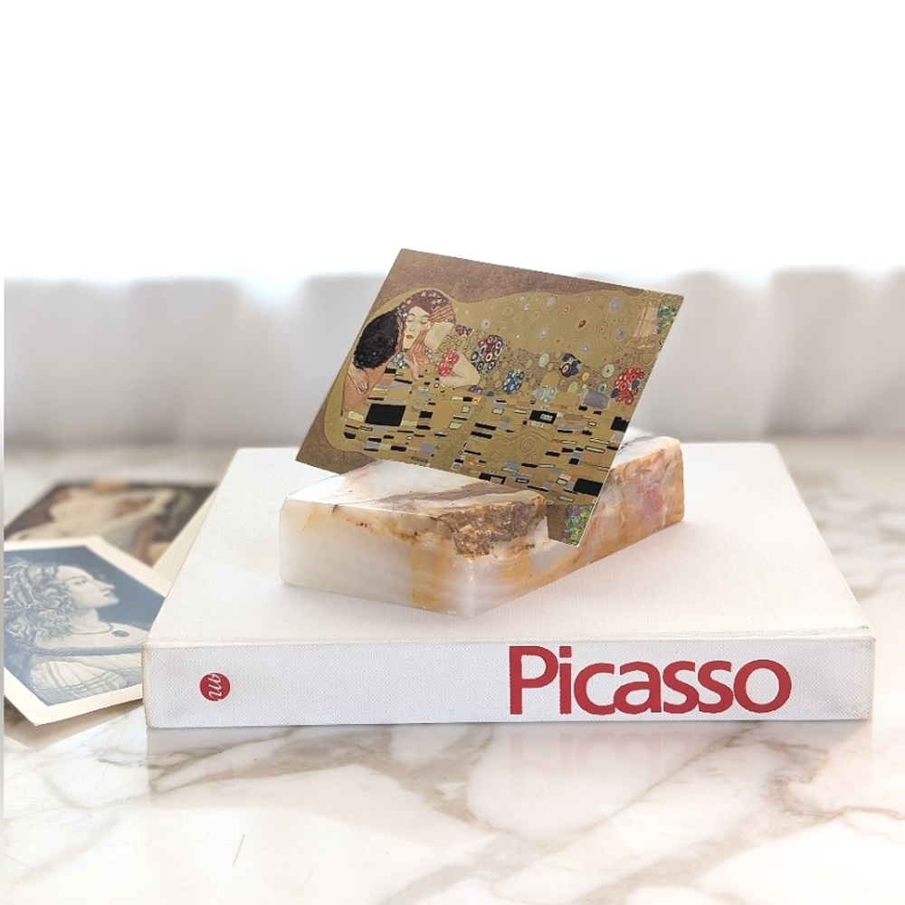 Vintage 1979 Picasso Linen Covered Coffee Table Book